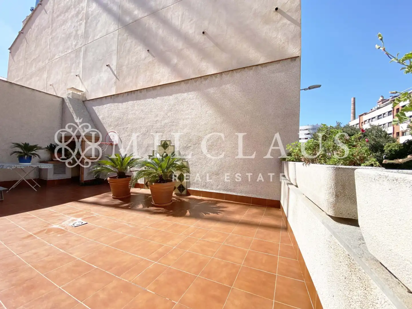 Terraza de Piso de alquiler en Centre - Sant Oleguer