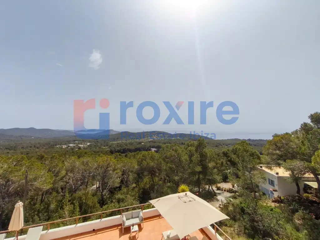 Exterior view of Houses for rent in Sant Josep de sa Talaia  with Air Conditioner, Private garden and Terrace