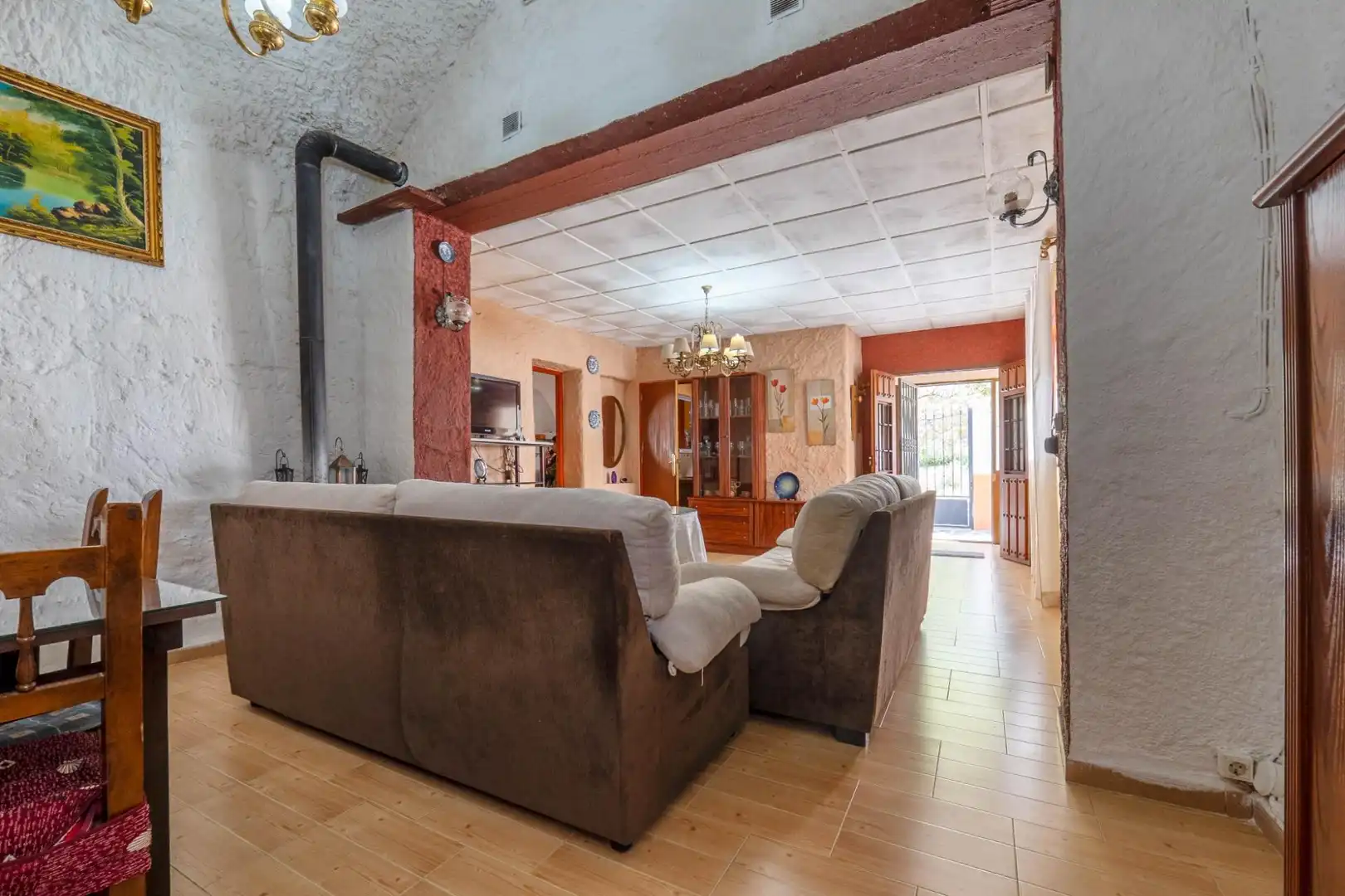 Sala de estar de Finca rústica en venta en Caniles