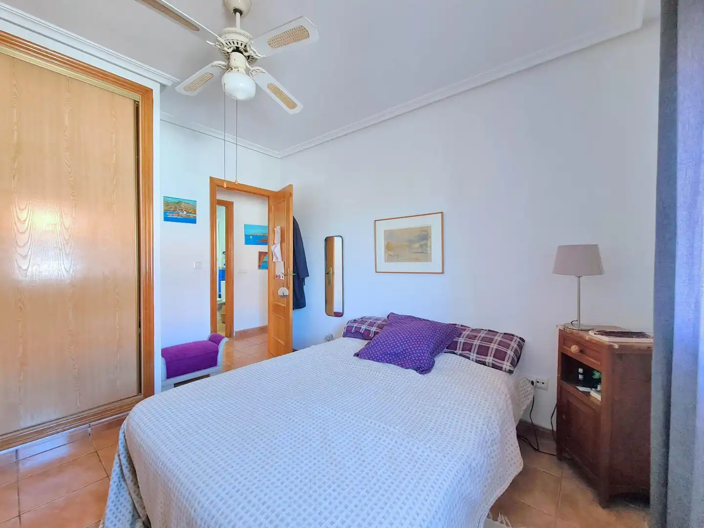 Habitación de Casa adosada en venta en Cartagena con Terraza, Amueblado y Piscina comunitaria