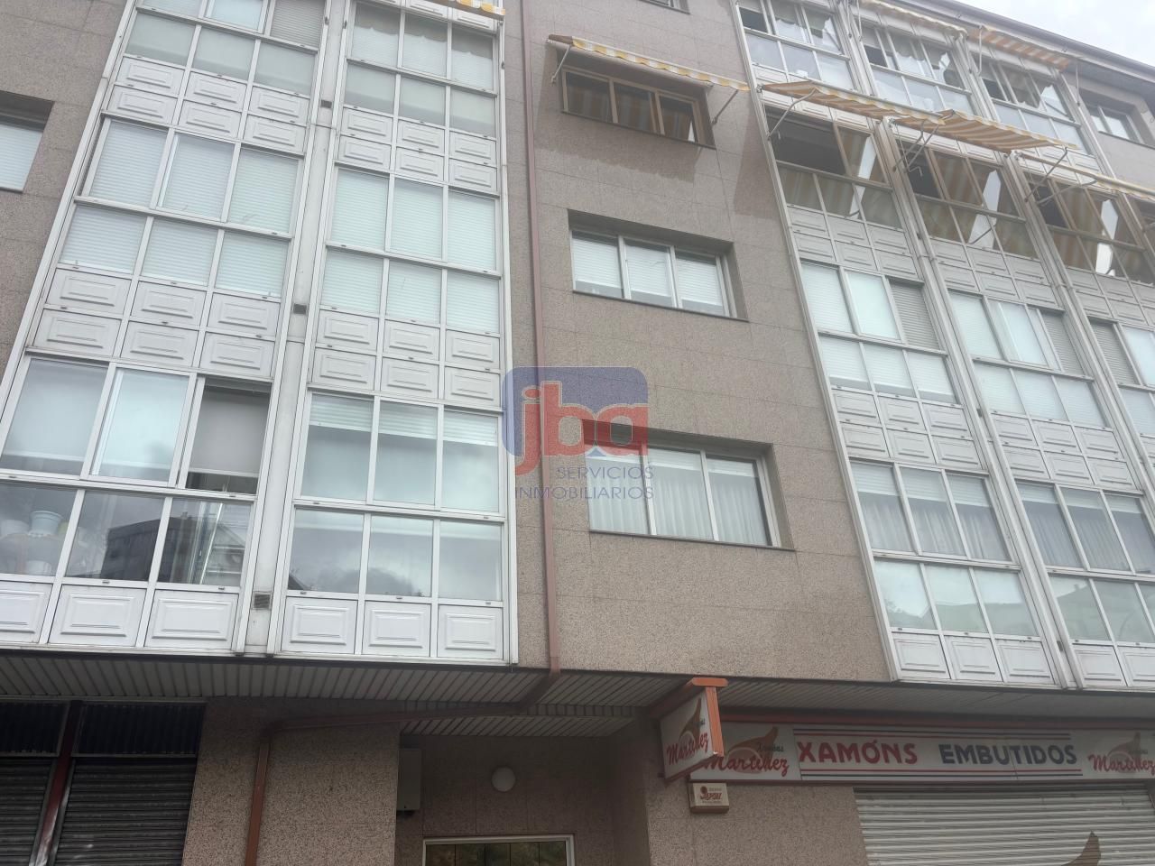 Exterior view of Flat to rent in Ourense Capital   with Heating, Furnished and Balcony