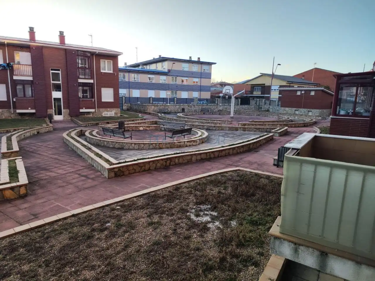Terraza de Apartamento en venta en San Andrés del Rabanedo con Calefacción, Parquet y Terraza