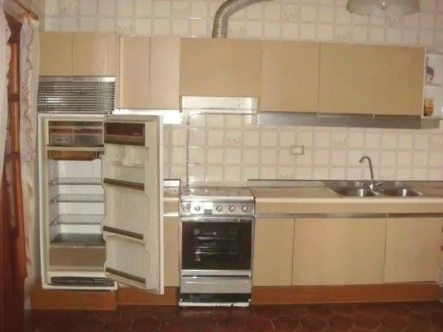 Kitchen of Country homes for sale in As Neves    with Terrace and Balcony