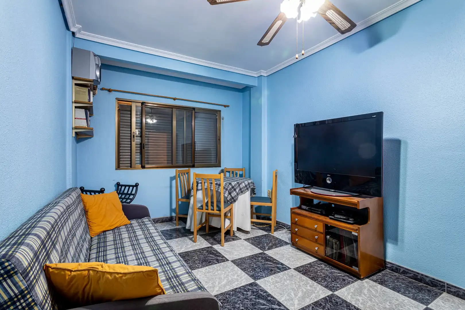 Sala de estar de Piso en venta en Valencia con Aire acondicionado, Calefacción y Balcón