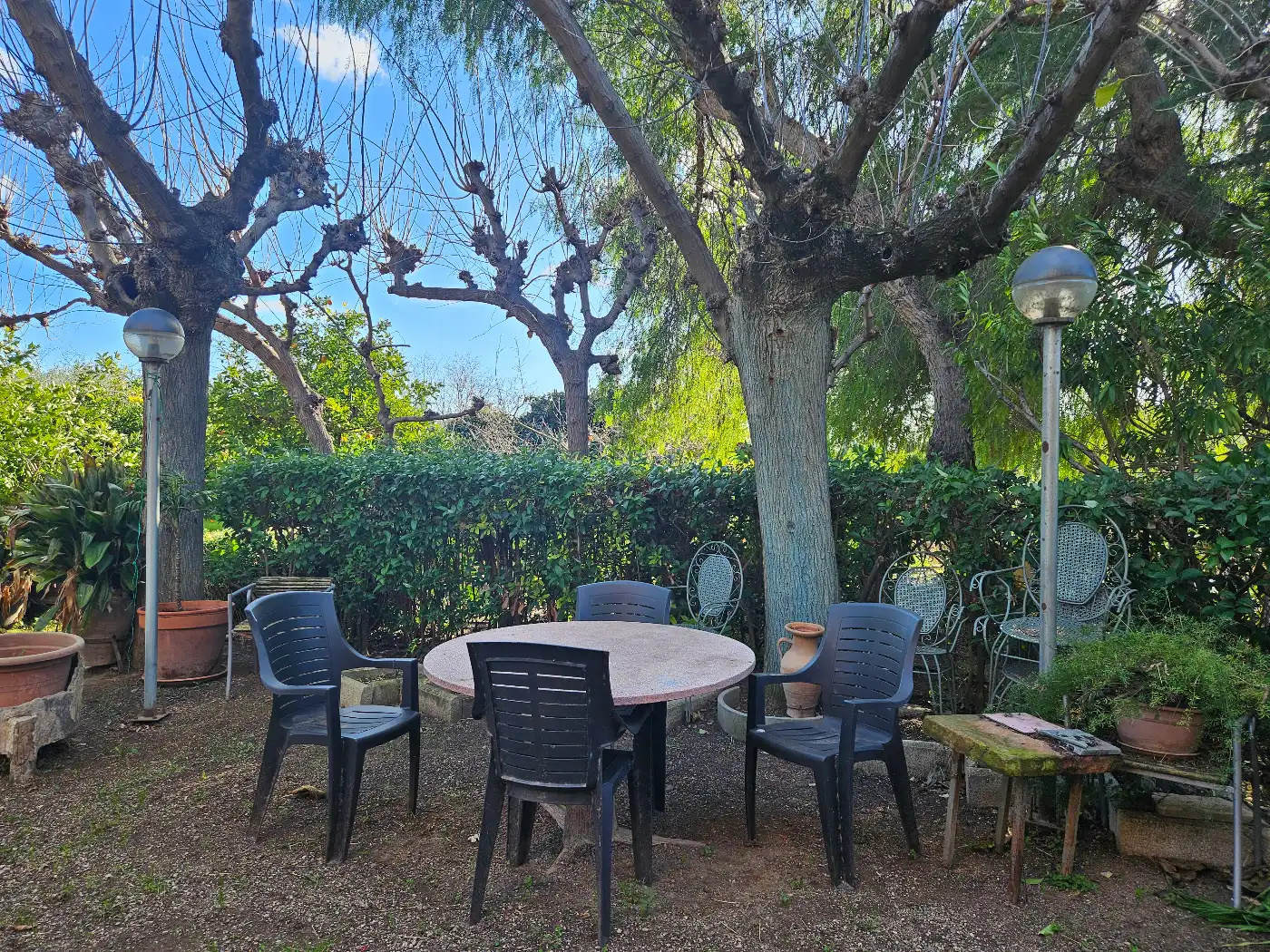 Terrasse von Country house zum Verkauf in Reus mit Klimaanlage, Privatgarten und Terrasse