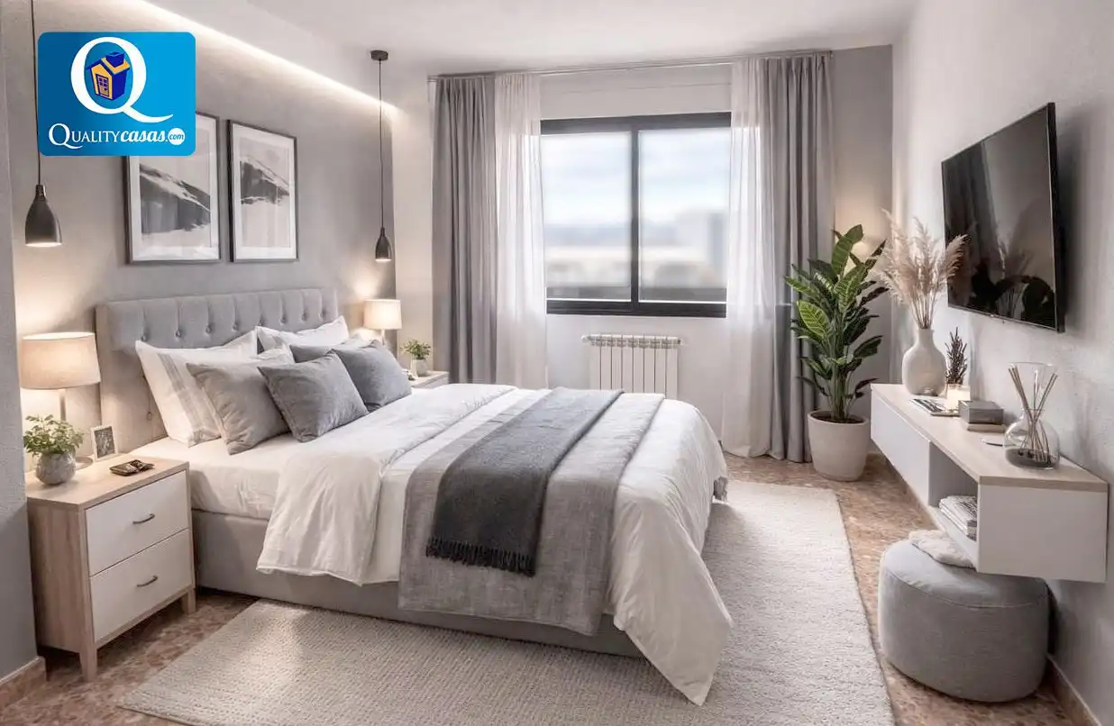 Bedroom of Duplexes for sale in Alicante / Alacant  with Heating, Terrace and Community pool