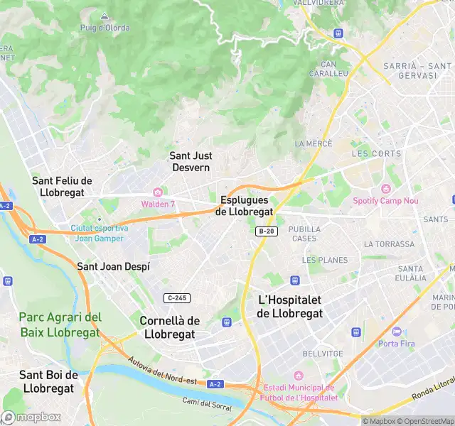 Vista exterior de Piso en venta en L'Hospitalet de Llobregat