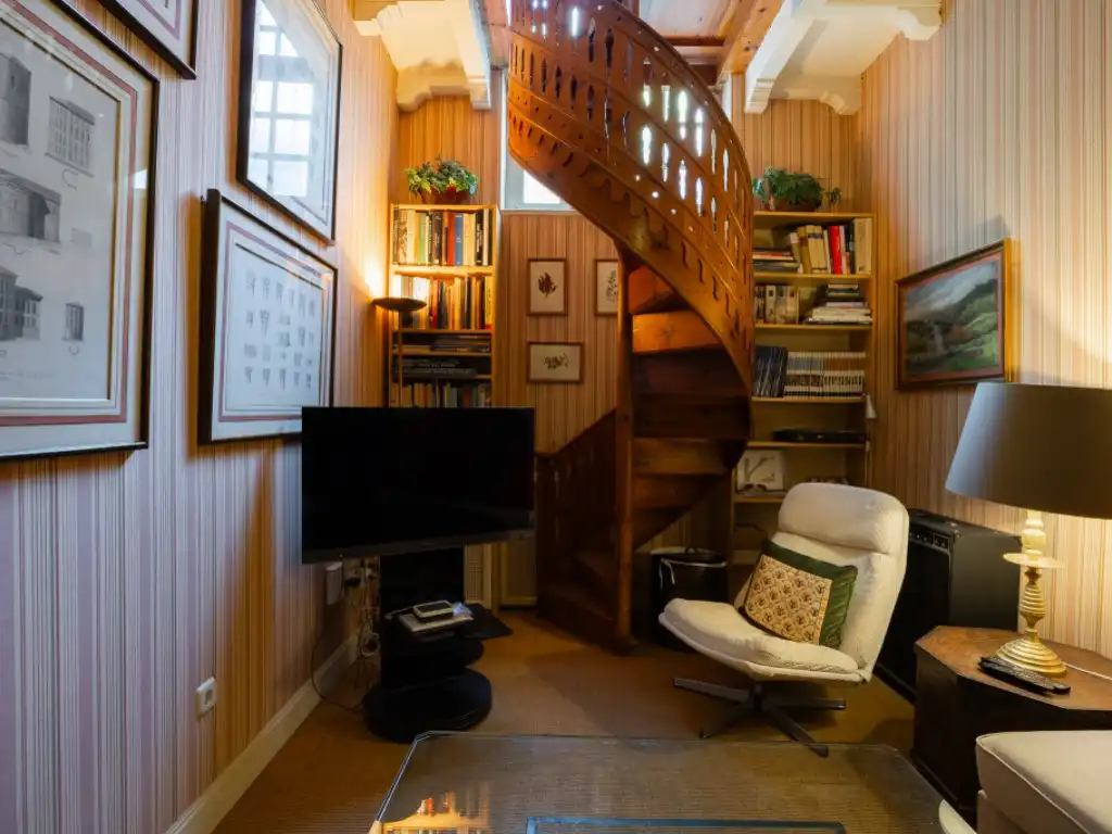 Sala de estar de Casa o chalet en venta en Madrid con Balcón