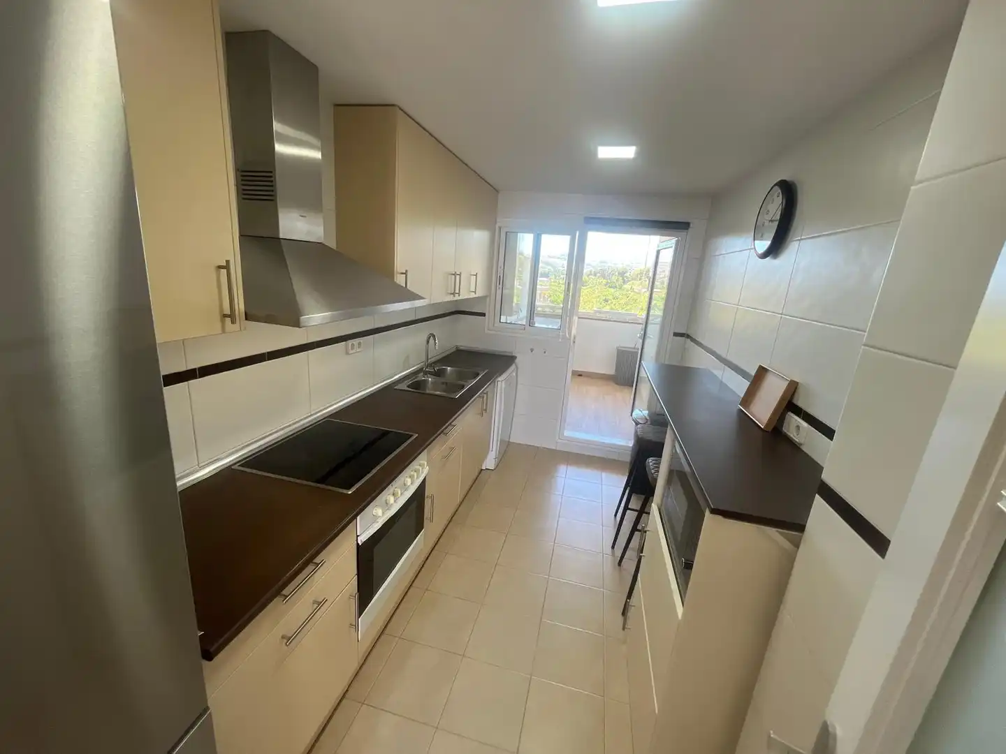 Cuina de Àtic de lloguer amb opció a compra en Mijas amb Aire condicionat, Terrassa i Moblat