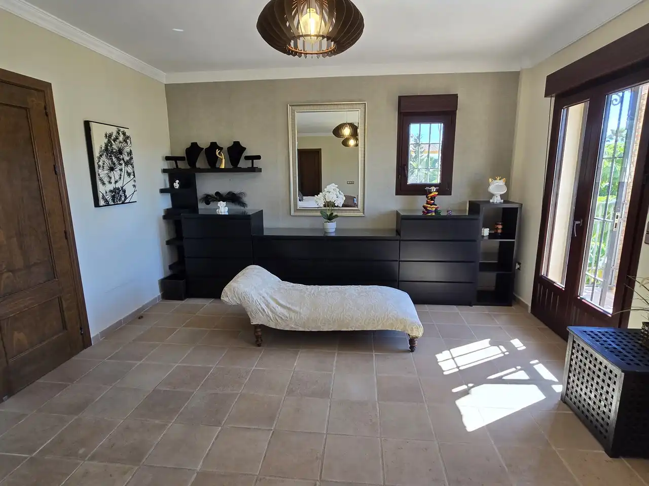 Living room of Houses for sale in Viñuela  with Air Conditioner, Terrace and Swimming Pool