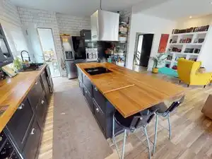 Cocina de Casa o chalet en venta en Galapagar con Aire acondicionado, Jardín privado y Terraza