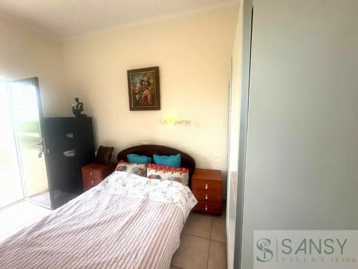 Bedroom of Houses for sale in Jávea / Xàbia  with Air Conditioner, Heating and Storage room