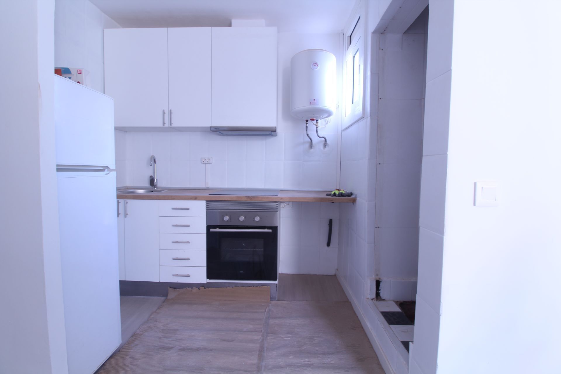 Cocina de Piso en venta en  Barcelona Capital con Terraza