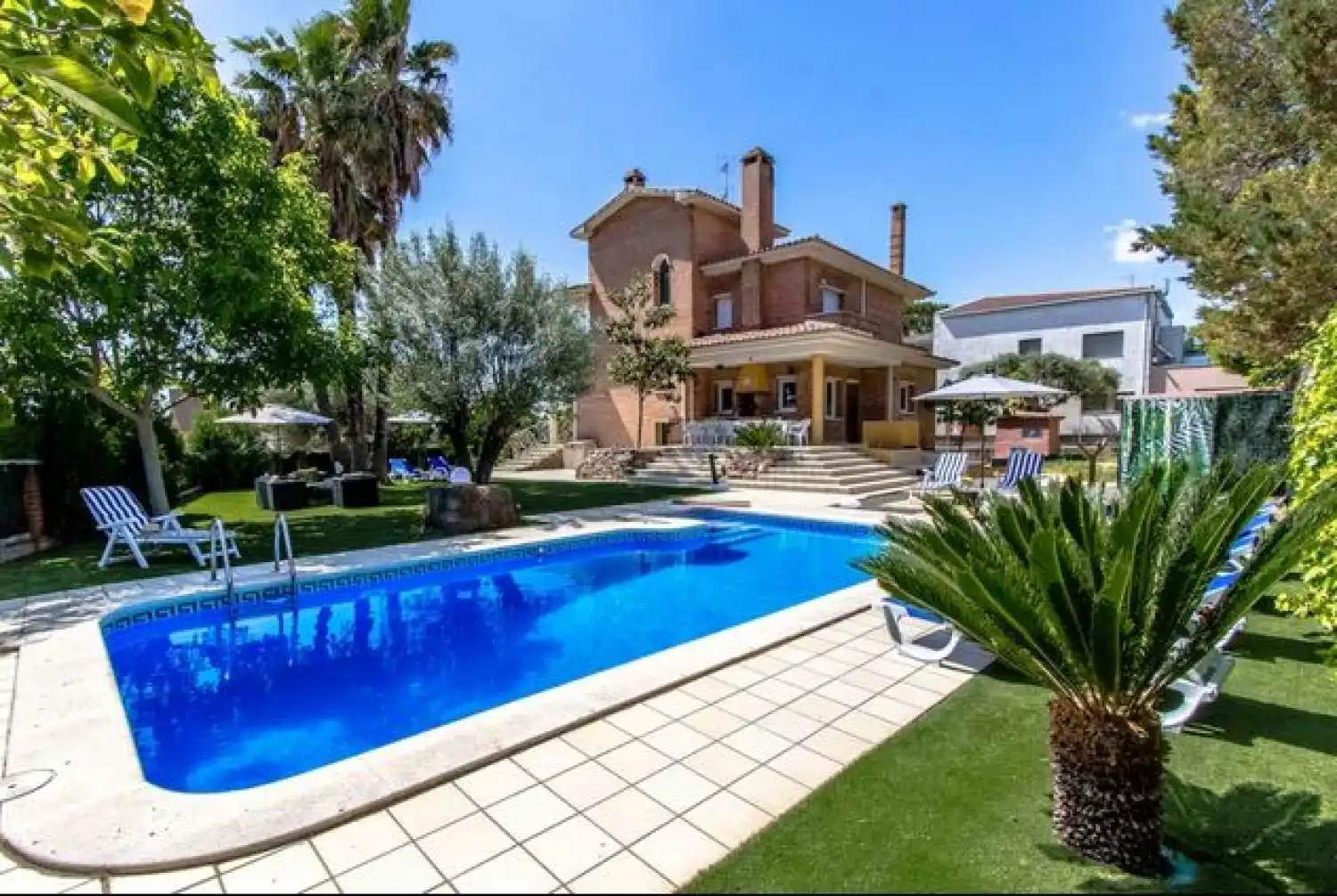 Jardín de Casa o chalet de alquiler en Vacarisses con Aire acondicionado, Calefacción y Jardín privado
