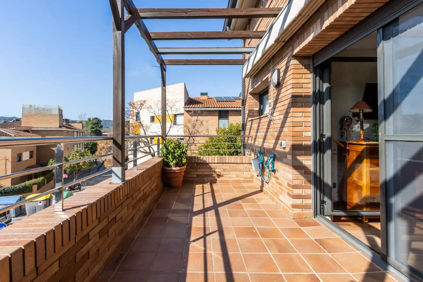 Terrassa de Casa o xalet en venda en Sant Quirze del Vallès amb Aire condicionat, Calefacció i Jardí privat