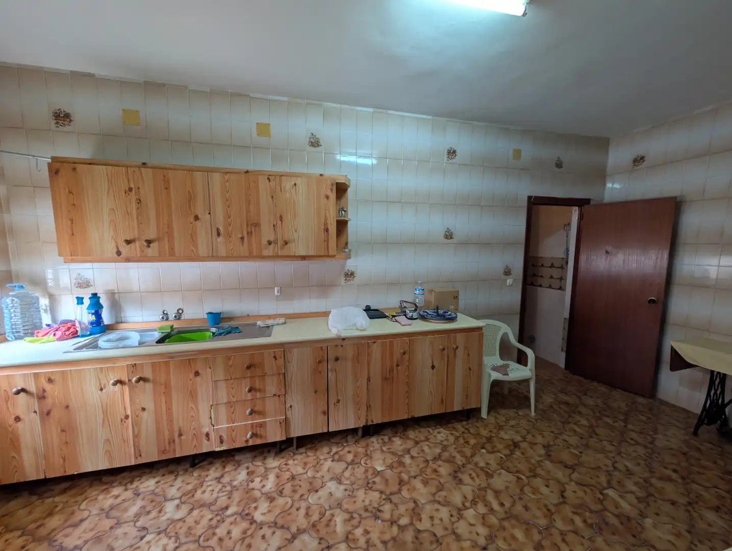 Cocina de Casa o chalet en venta en Cartagena con Terraza, Trastero y Amueblado