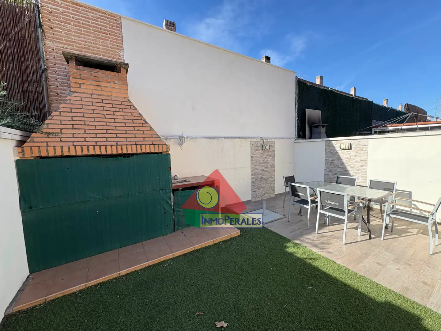 Terrassa de Casa adosada de lloguer en Perales del Río