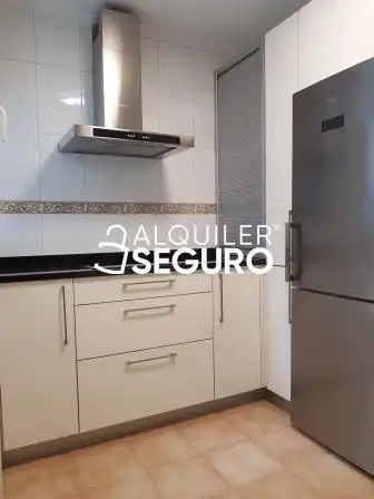 Küche von Wohnung zur Miete in Bilbao  mit Heizung, Terrasse und Möbliert