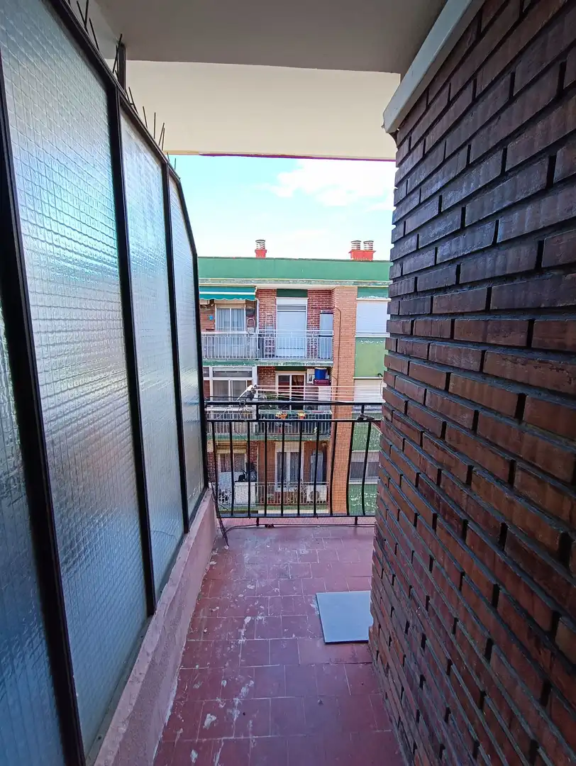 Balcony of Flat for sale in Zaragoza  with Heating