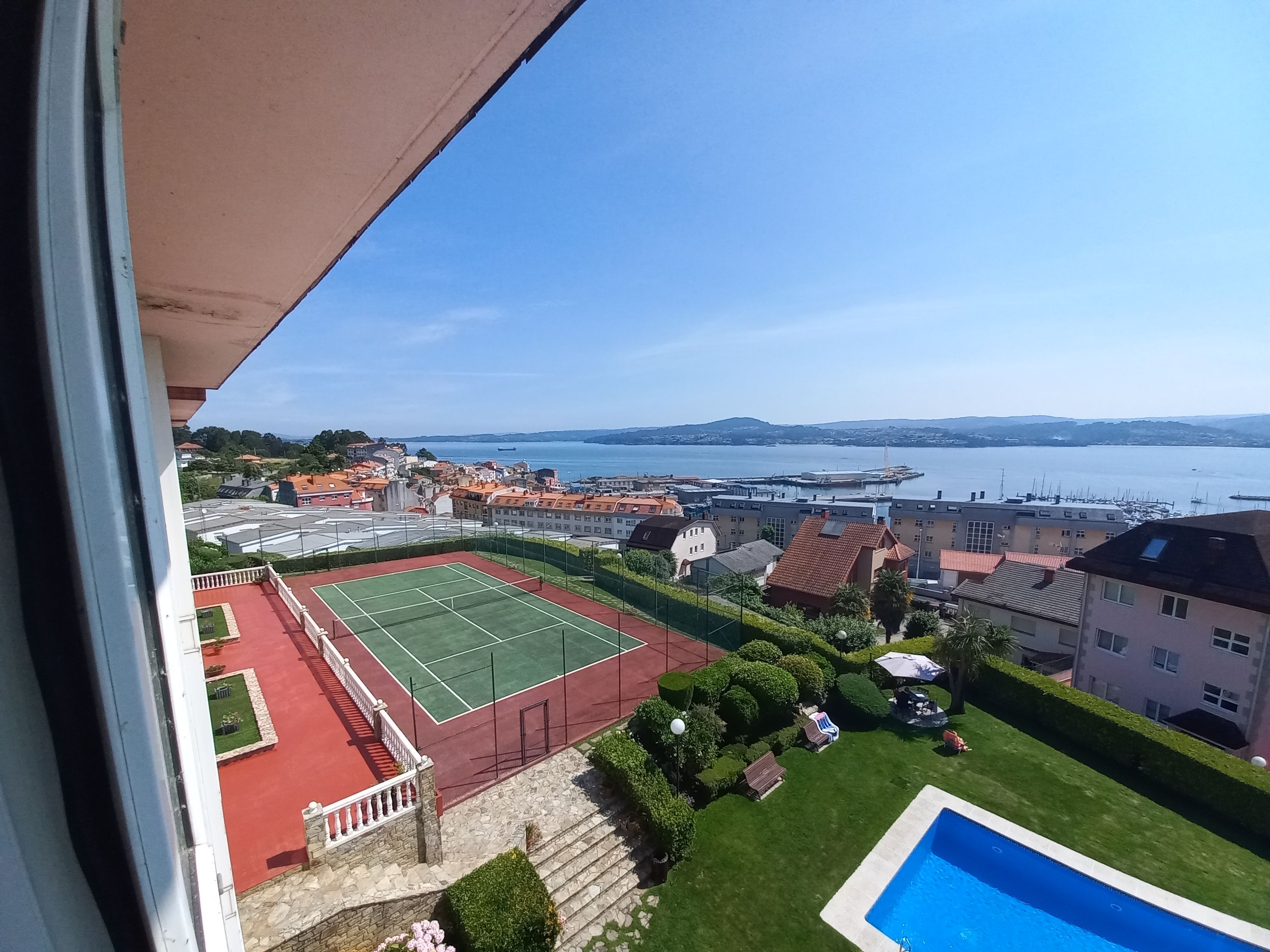 Terrace of Flat for sale in Sada (A Coruña)  with Heating, Private garden and Parquet flooring