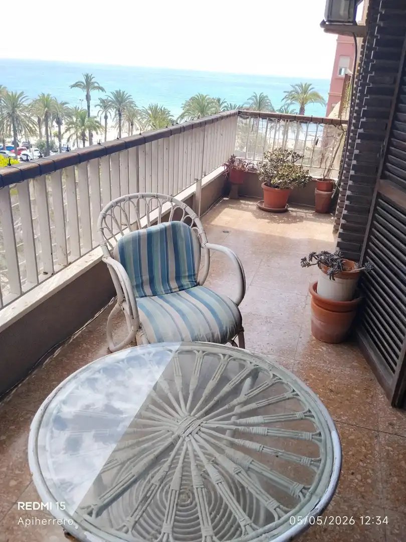 Terraza de Piso de alquiler en Alicante / Alacant con Aire acondicionado, Jardín privado y Terraza