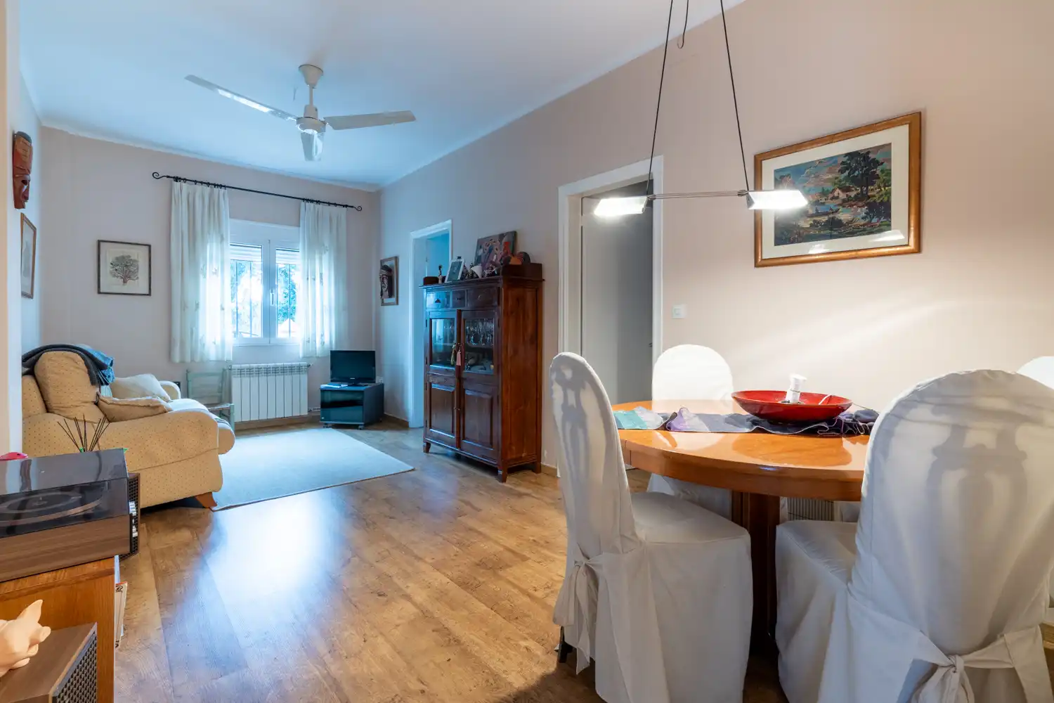 Comedor de Casa o chalet en venta en Santa Bàrbara con Calefacción, Jardín privado y Terraza