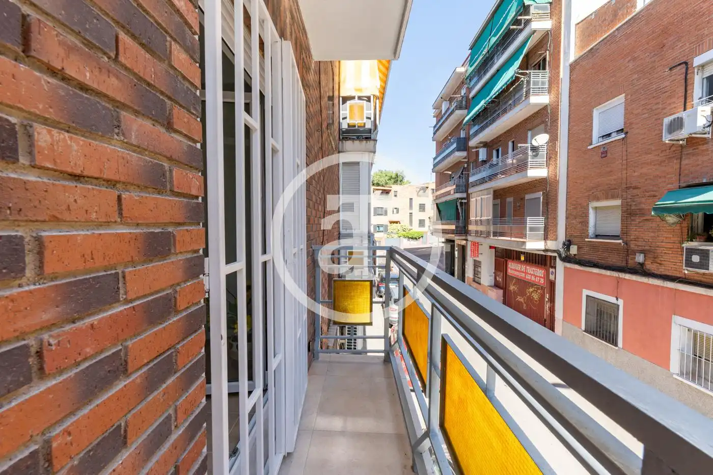 Terraza de Piso de alquiler en Madrid con Aire acondicionado, Calefacción y Amueblado