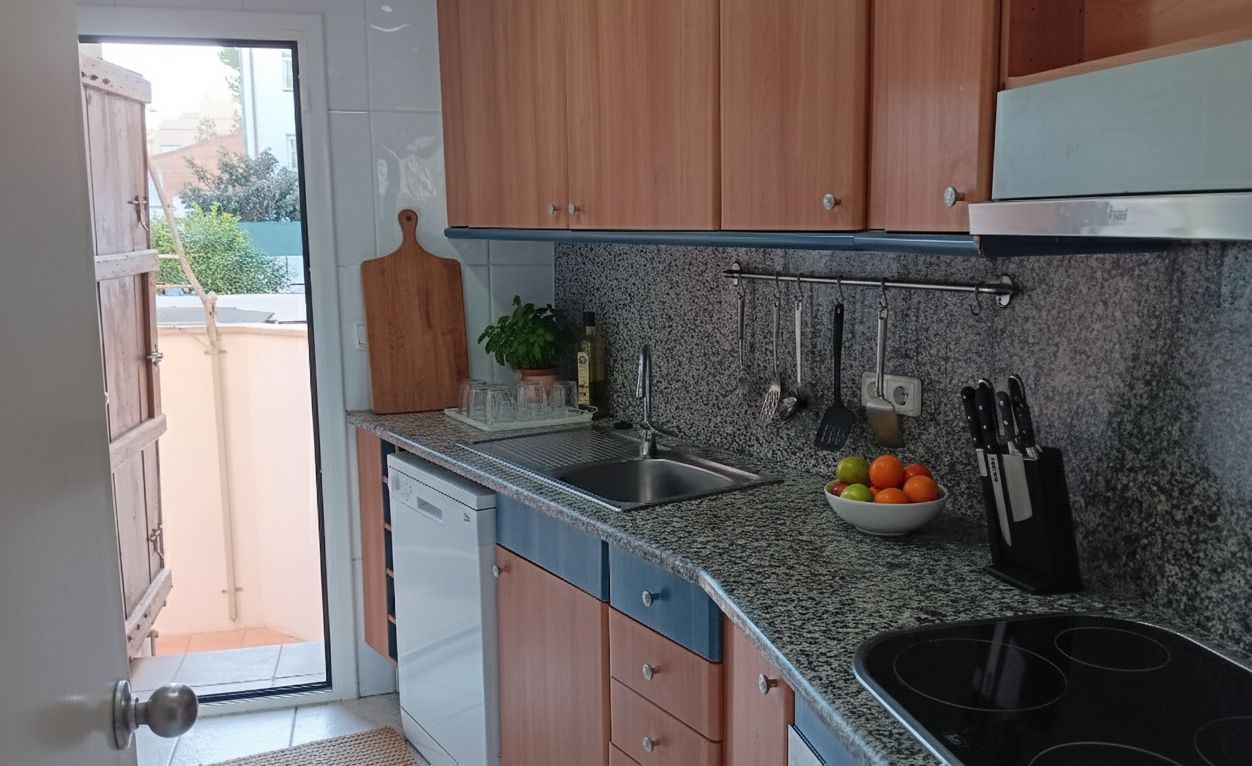 Kitchen of Flat for sale in Palamós  with Heating and Furnished