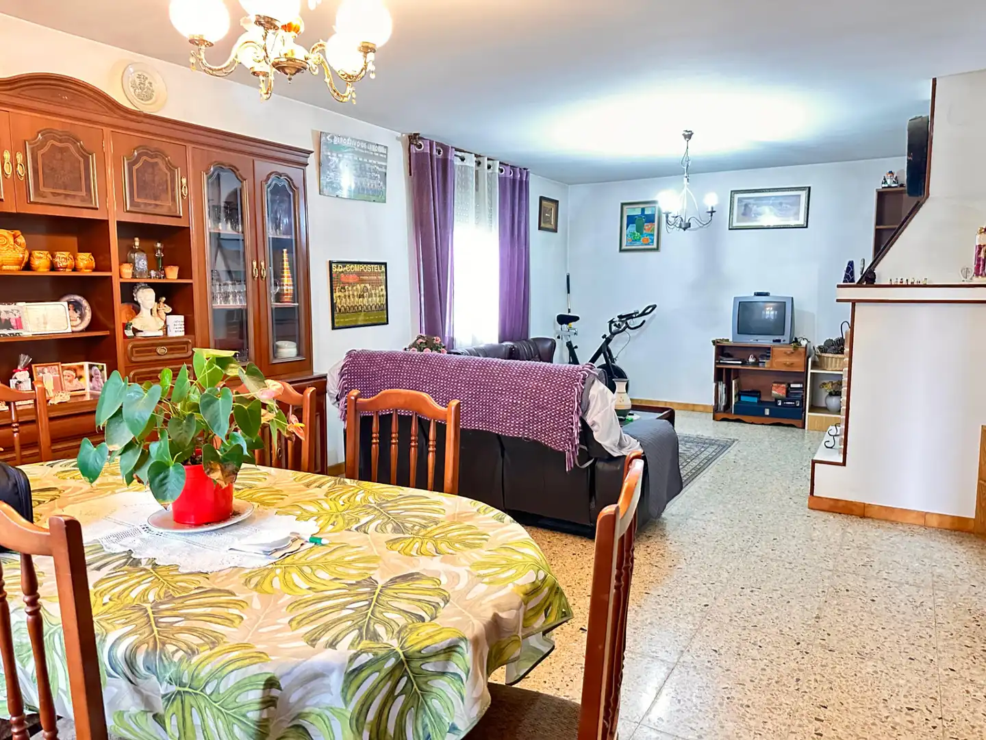 Living room of Houses for sale in Boqueixón, A Coruña