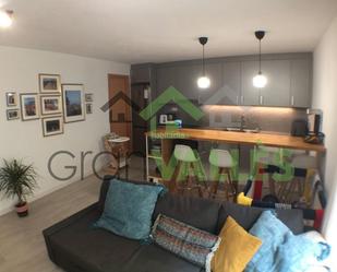 Living room of Flat for sale in Sant Cugat del Vallès  with Air Conditioner and Private garden