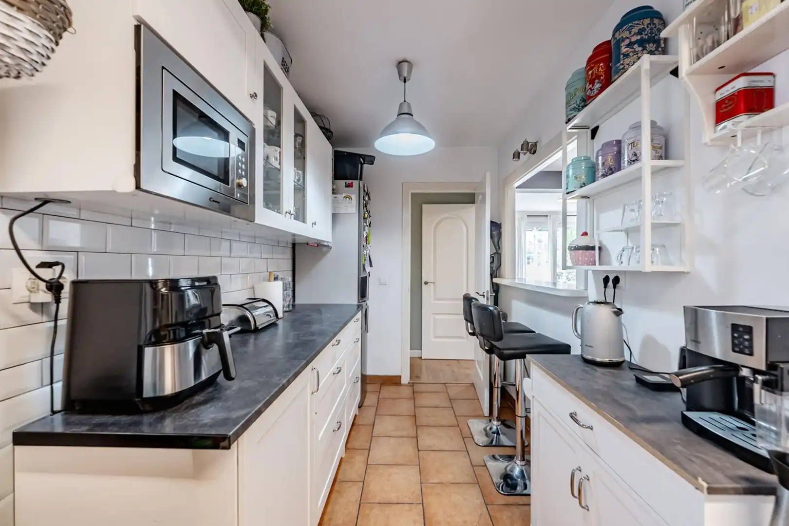 Cocina de Piso en venta en Móstoles con Calefacción, Jardín privado y Terraza