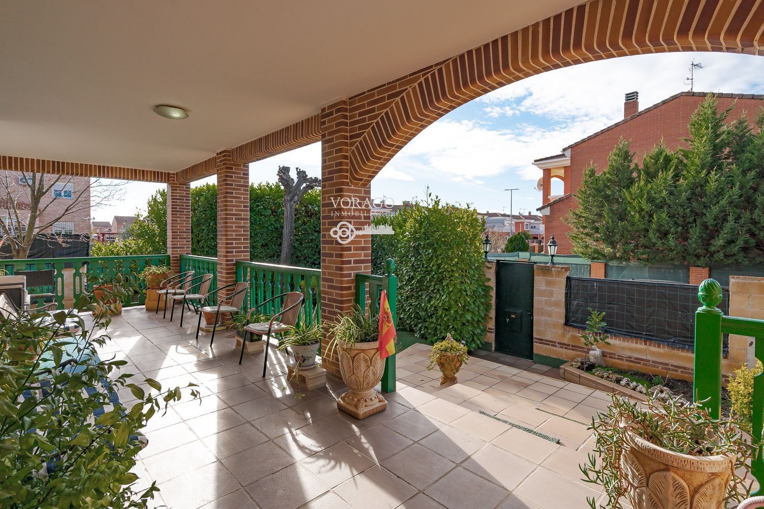 Jardín de Casa o chalet en venta en Villanueva de la Torre con Jardín privado, Terraza y Piscina