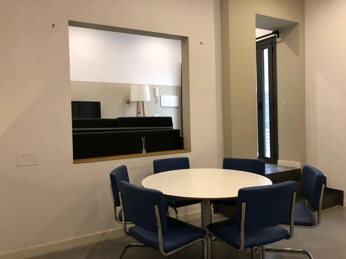 Esszimmer von Wohnung zur Miete in Barcelona mit Klimaanlage, Möbliert und Ofen
