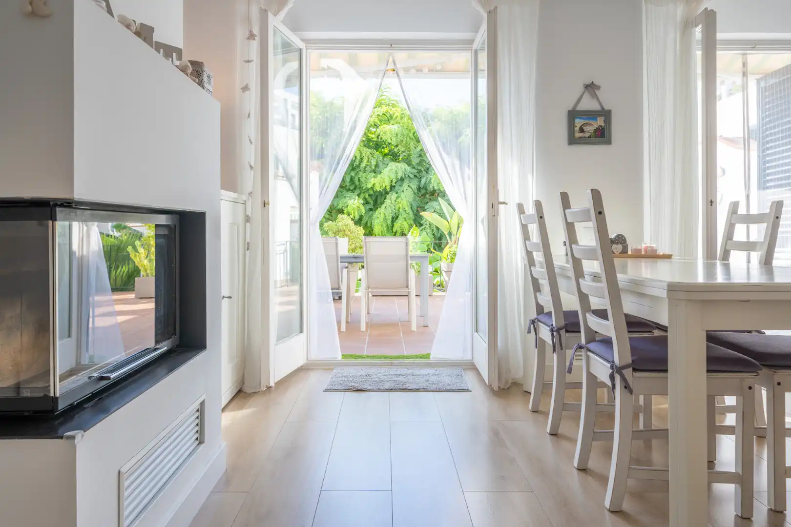 Comedor de Casa adosada en venta en Calella con Aire acondicionado, Calefacción y Parquet
