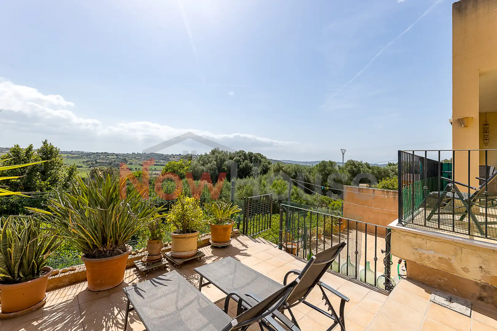 Terrasse von Erdgeschoss zum Verkauf in Santa Margalida mit Klimaanlage, Heizung und Terrasse