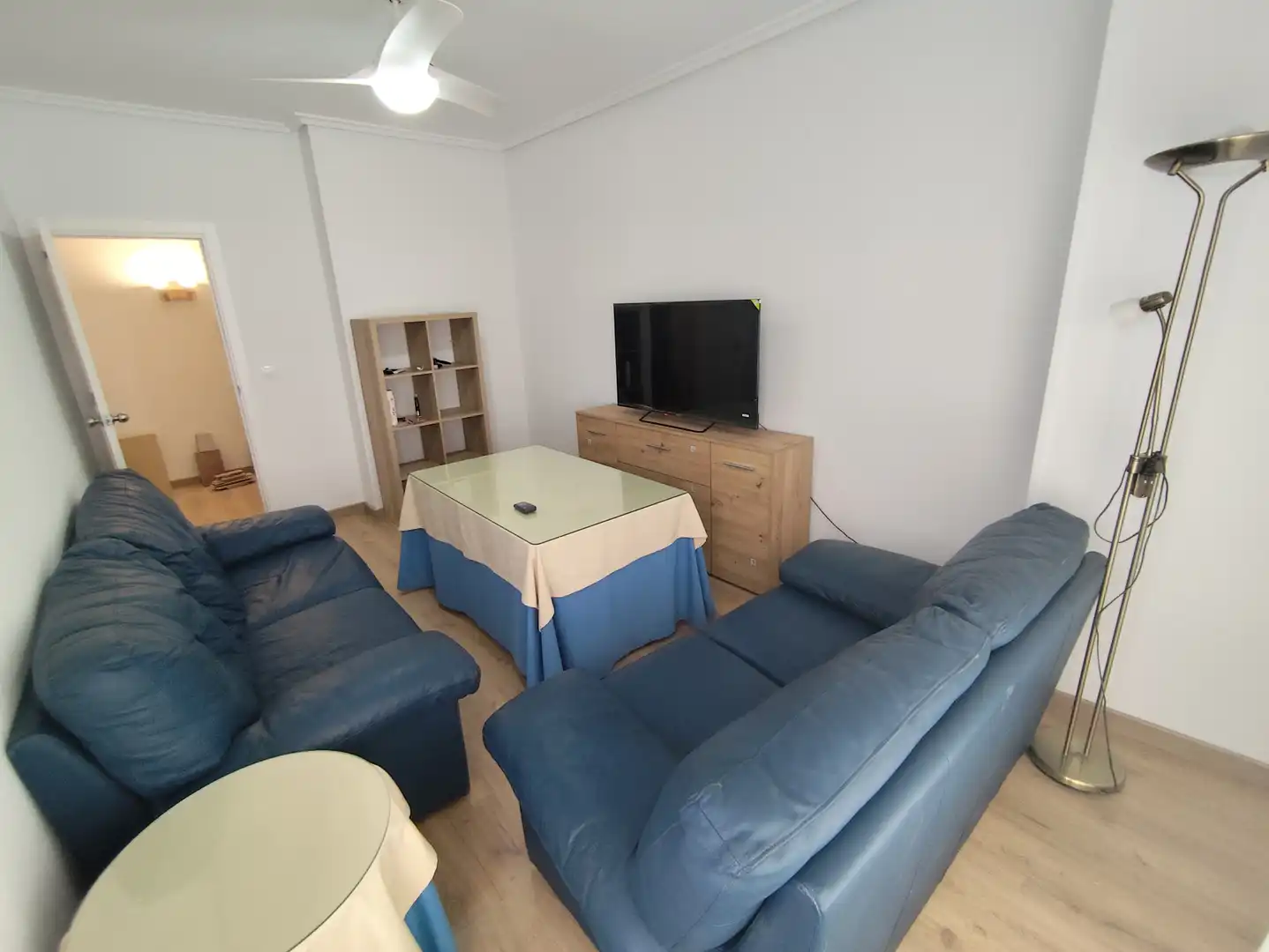 Sala de estar de Piso de alquiler en Úbeda con Aire acondicionado, Amueblado y Horno