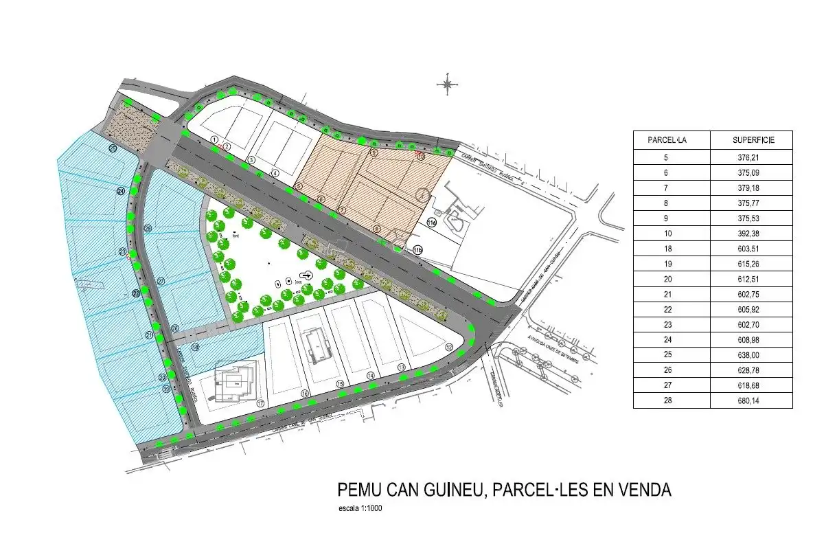 Terreny residencial en venda a Carrer Can Guineu, imagen 3
