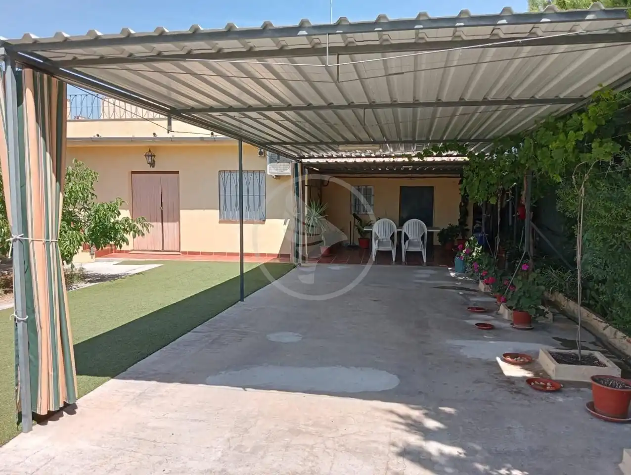 Terrasse von Country house zum Verkauf in Linares mit Privatgarten, Terrasse und Schwimmbad