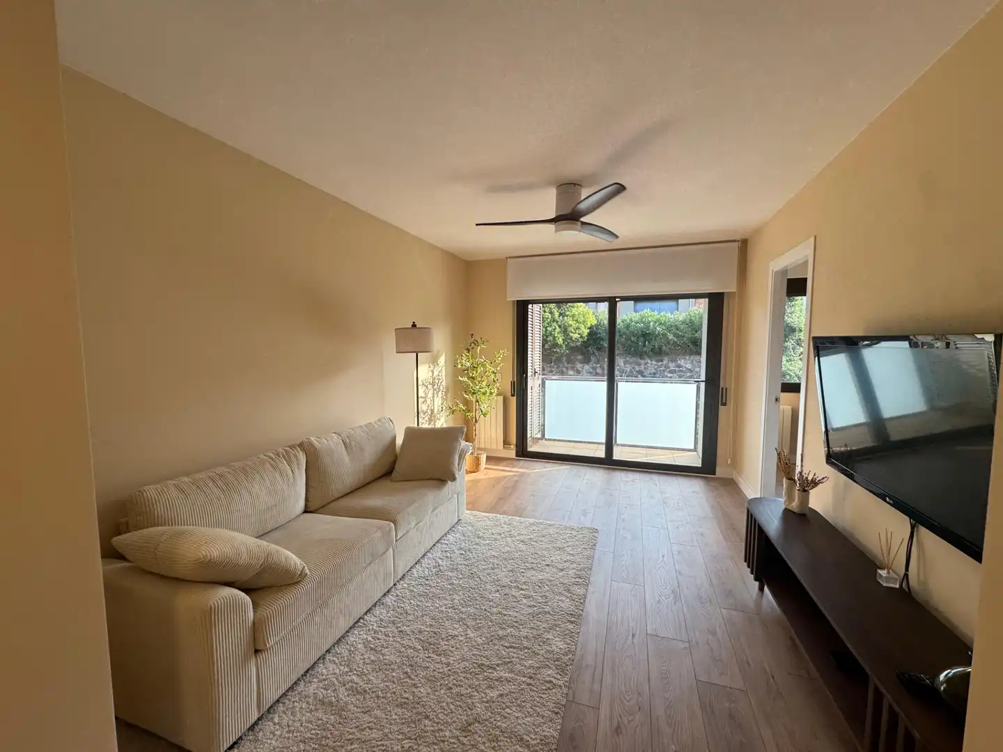 Living room of Flat for sale in Sant Jaume de Llierca  with Heating, Storage room and Balcony