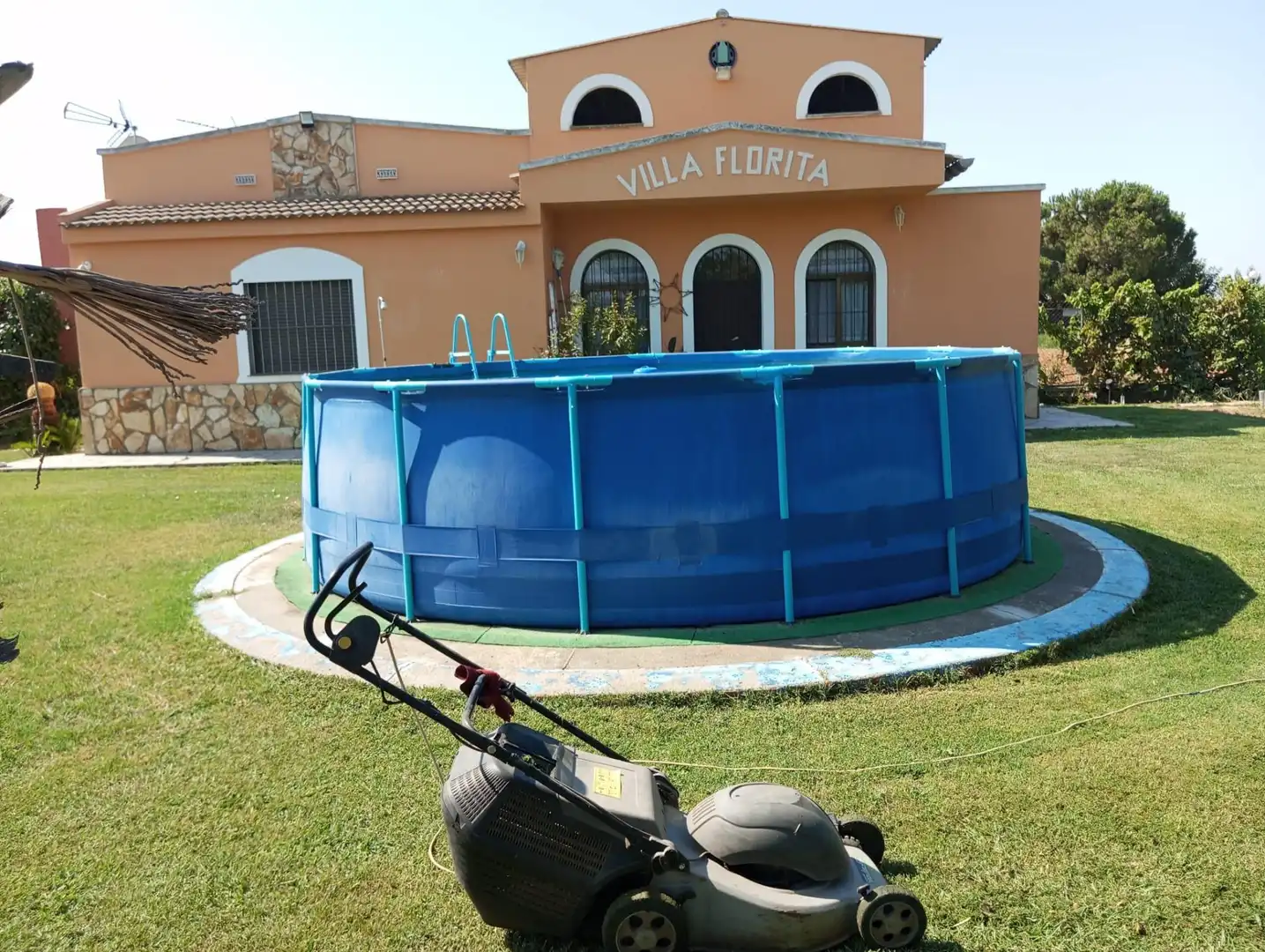 Piscina de Finca rústica en venda en Montijo