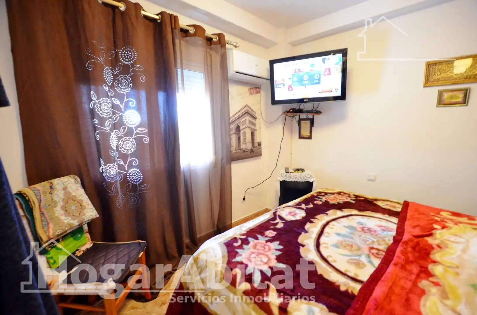 Bedroom of Flat for sale in Alicante / Alacant  with Air Conditioner, Private garden and Storage room