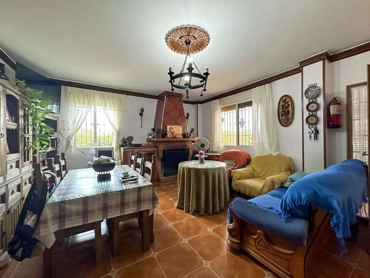 Sala de estar de Casa o chalet en venta en Molvízar con Terraza y Piscina