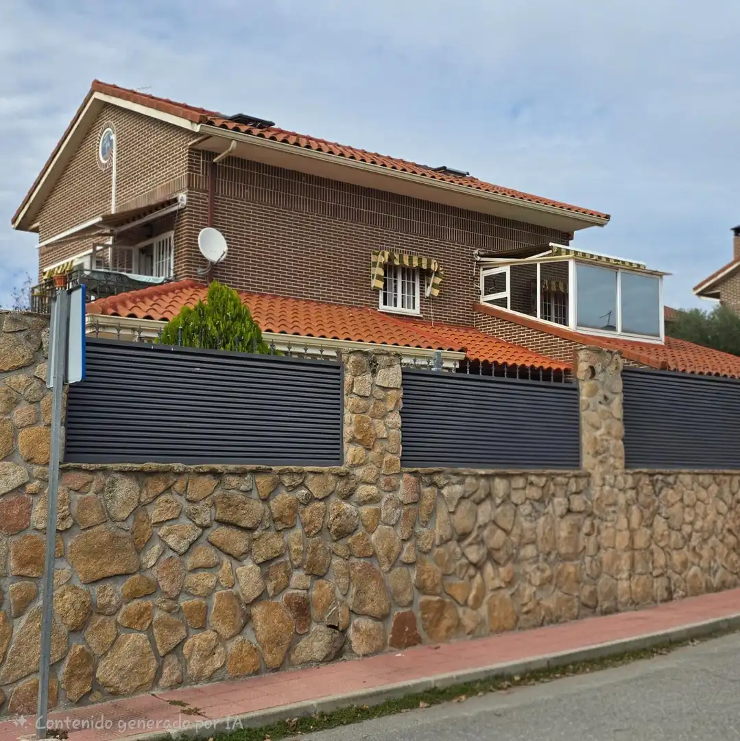 Vista exterior de Casa o xalet en venda en Guadarrama, Madrid