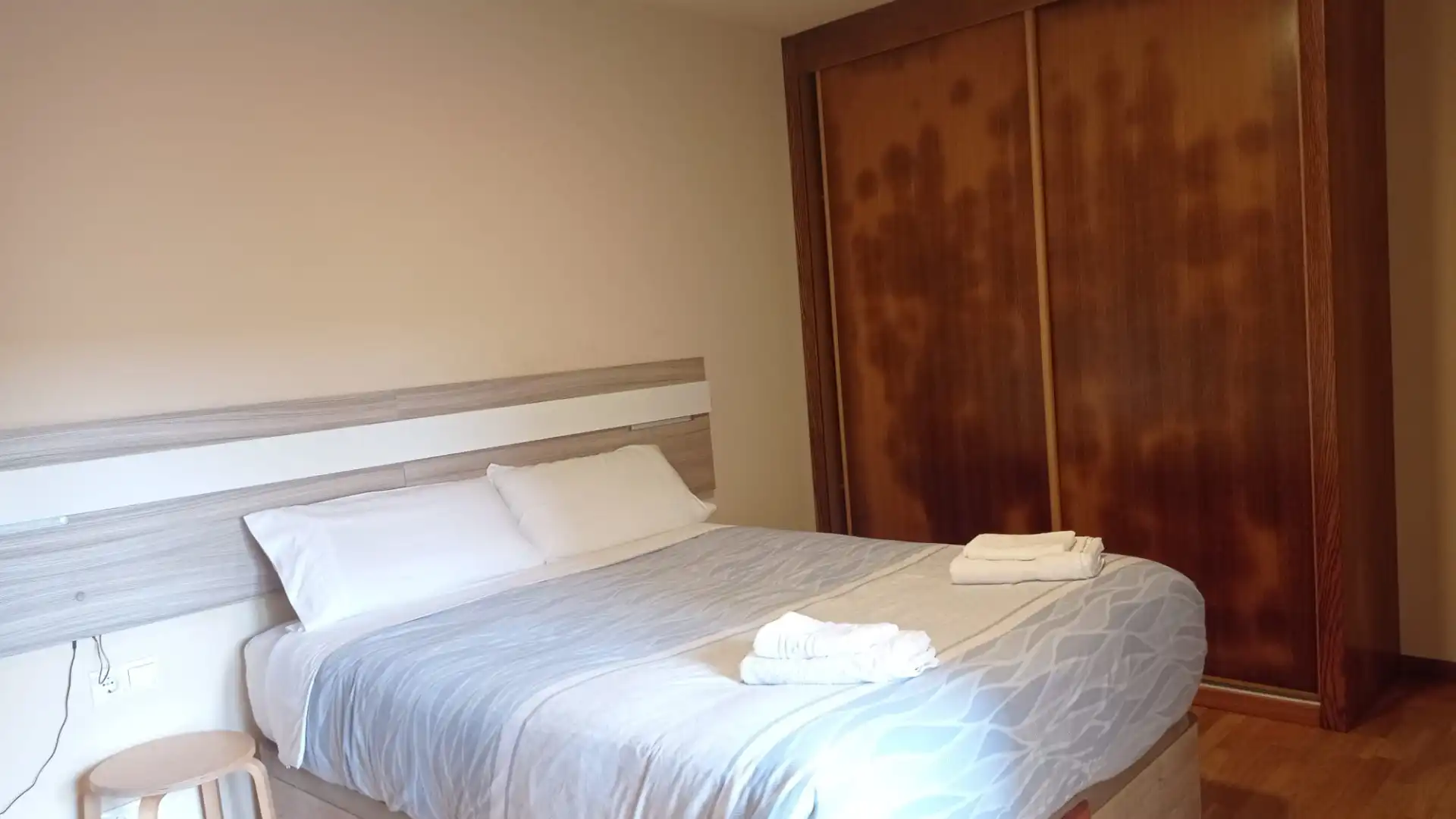 Bedroom of Flat for sale in Foz  with Heating, Storage room and Furnished