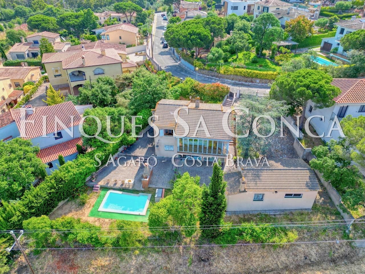 Exterior view of House or chalet for sale in Castell-Platja d'Aro  with Heating and Swimming Pool