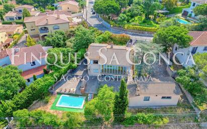 Vista exterior de Casa o xalet en venda en Castell-Platja d'Aro amb Calefacció i Piscina