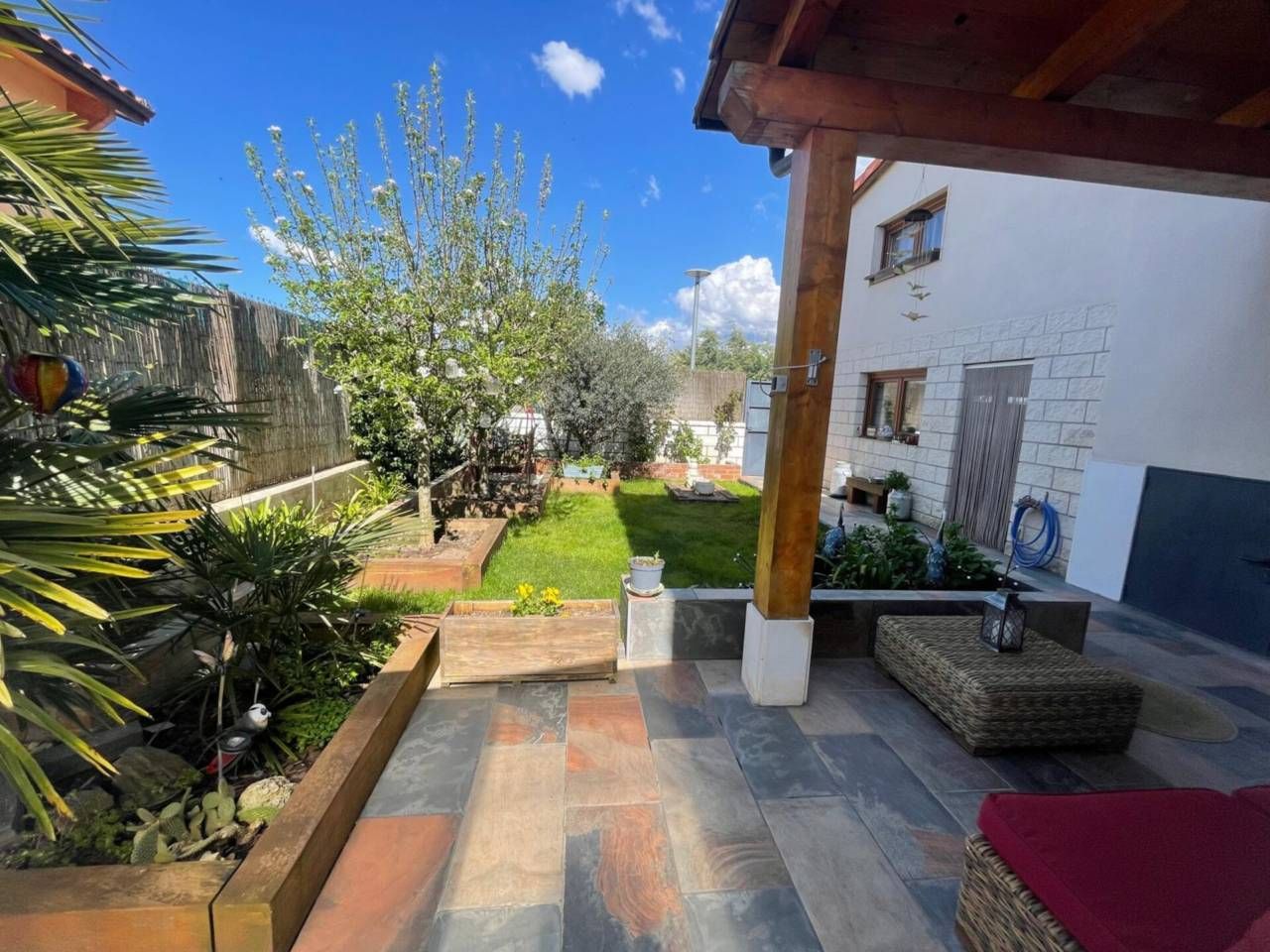 Garden of House or chalet for sale in Hontoria de la Cantera  with Heating, Private garden and Parquet flooring