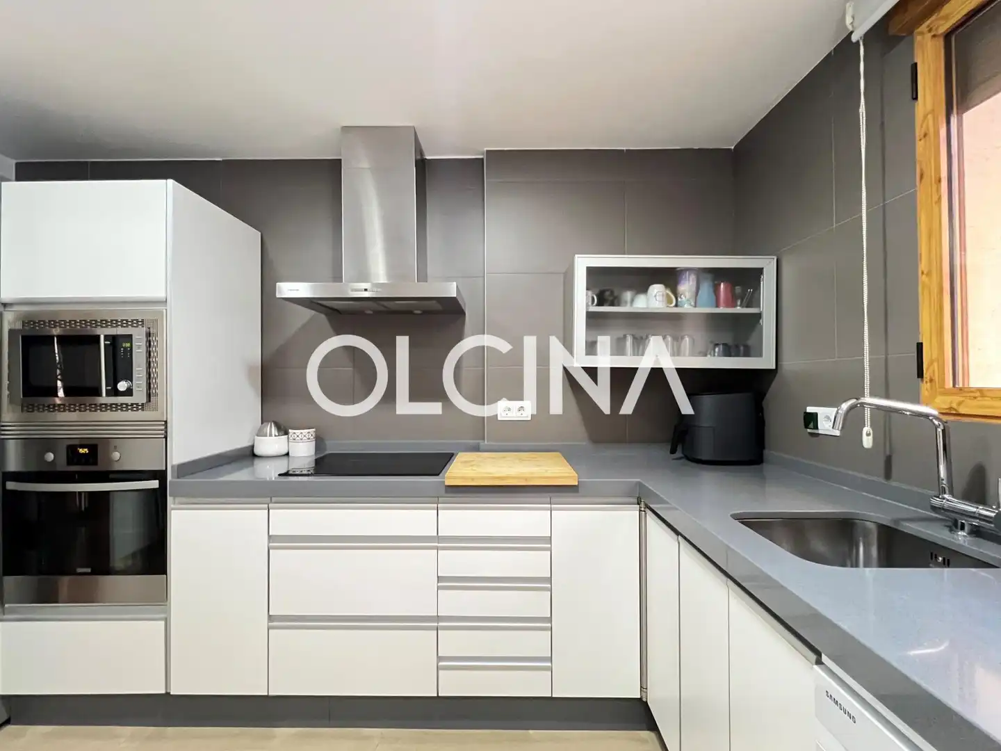 Cocina de Casa adosada en venta en Ibi con Aire acondicionado, Terraza y Trastero