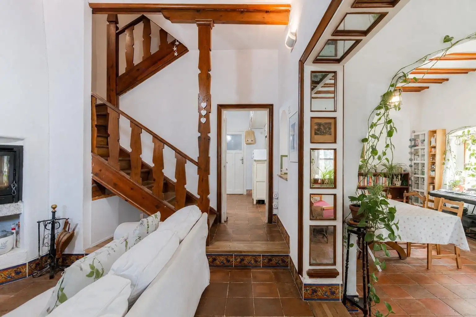 Casa aparellada amb piscina en venda a Abantos - Carmelitas, imagen 5