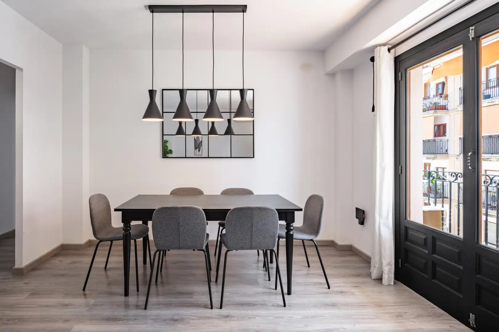 Esszimmer von Wohnungen zum Verkauf in Jávea / Xàbia mit Klimaanlage und Balkon